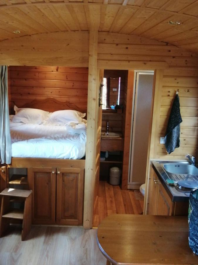 Les Roulottes De La Ferme Des Chanaux Saint-Julien-d'Ance Eksteriør billede