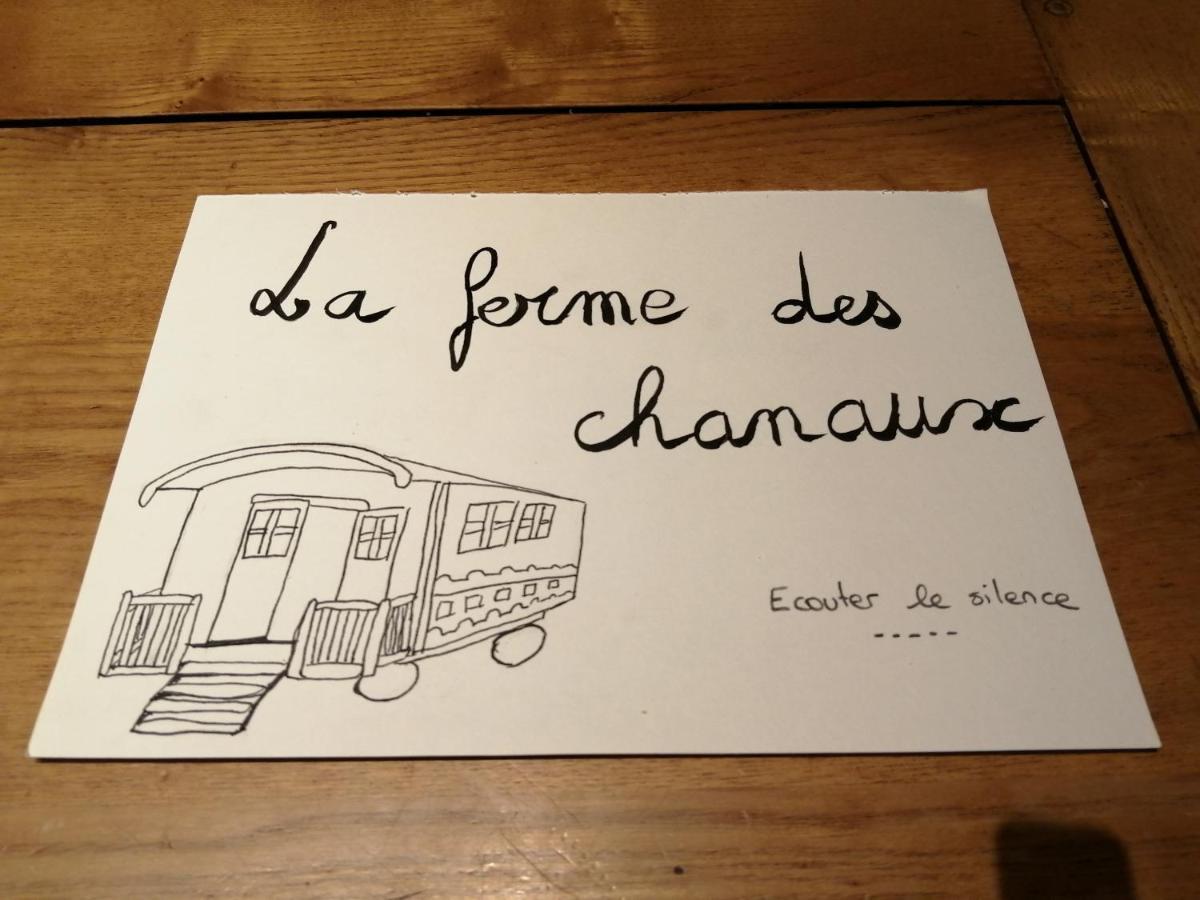 Les Roulottes De La Ferme Des Chanaux Saint-Julien-d'Ance Eksteriør billede